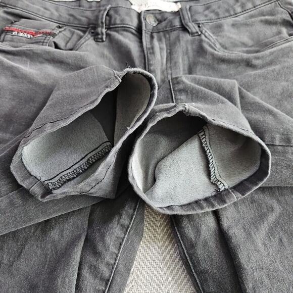 Jeanius Akademiks Jeans Men's Size 32x30 Black Straight Fit Quality Demin - Picture 4 of 16